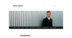 Desktop Screenshot of amosnadler.com
